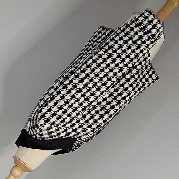 Tahari lined 3 button velvet collar herringbone blazer womens sz 14 - Picture 5 of 10